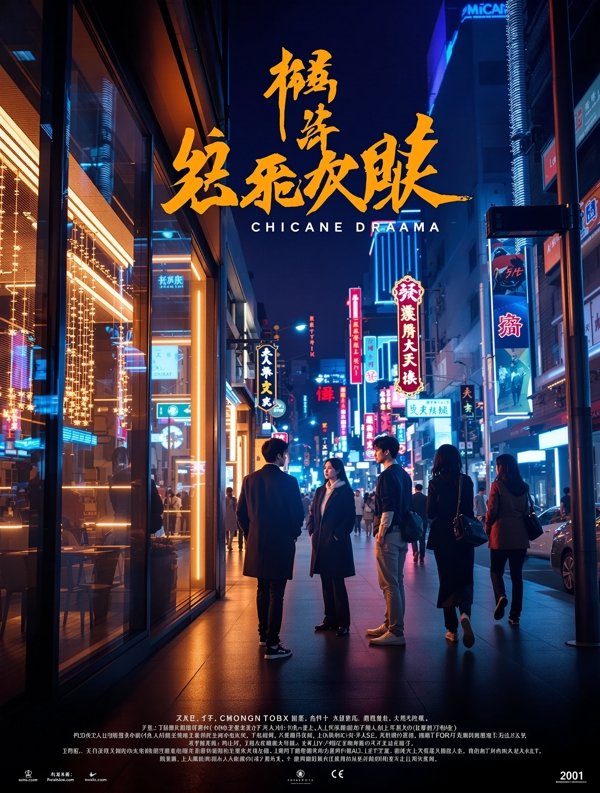霓虹之下 - 黑蚂蚁影视高清影视封面